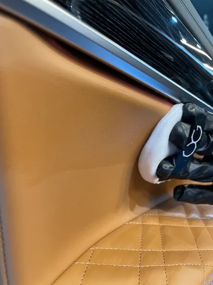 부산 BMW 740i UG 래더 시트 코팅 ! 인체에 무해한 성분으로 가죽 시트 완벽 보호! / 부산 동래, 양산