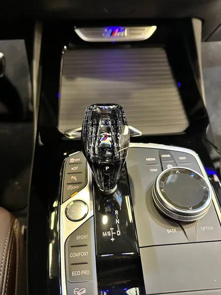 부산 BMW G02 X4 크리스탈 기어봉 아이드라이브 (조그셔틀) 스타트/볼륨 버튼 4종세트 시공 / BMW / X4 (G02) / 부산 동래구