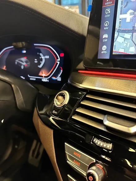 부산 BMW 6GT 순정 크리스탈 기어봉 아이드라이브(조그셔틀) 스타트버튼 3종 세트 시공 후기! / BMW / 6시리즈 GT (G32) / 부산 동래구