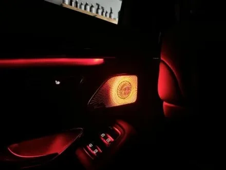 부산 W222 S350 S400 S500 미드레인지 엠비언트 1.2열 시공으로 화려한 실내 연출하기! / 부산 동래, 양산