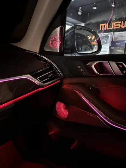 BMW 회오리 스피커 AVI BM100 눈과 귀가 즐거워지는 차량 변신 (RPM카멀티샵) / 부산 동래, 양산