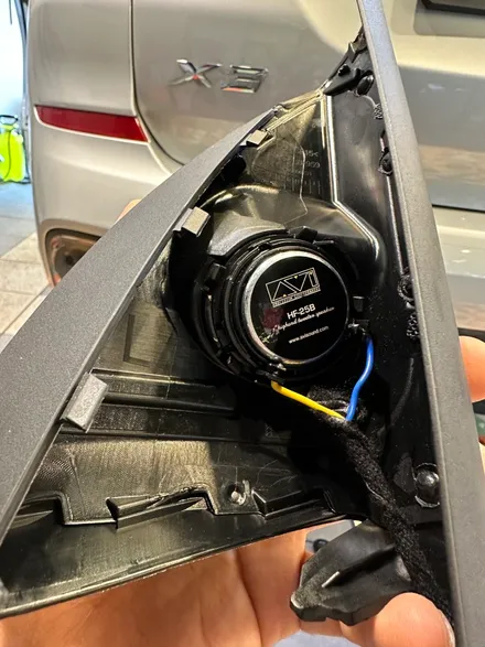 부산 BMW G01 X3 캐나다 수제 스피커 AVI BM100 2way 스피커 시공 만족 후기! / 부산 동래, 양산