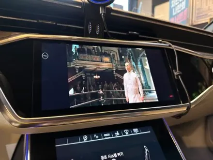 부산 아우디 C8 A7 큐로이 X 아틀란, 안드로이드 네비게이션 시공후기! / 아우디 / A7 / 부산 동래구