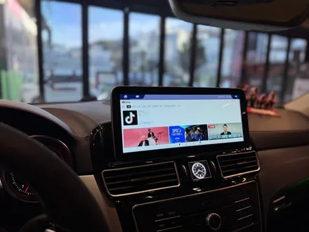 부산벤츠안드로이드올인원 W166 GLE350 12.3인치 카플레이 시공 / 부산 동래, 양산