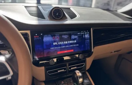 부산안드로이드올인원 포르쉐 마칸 차량 작업 완료 / 부산 동래, 양산