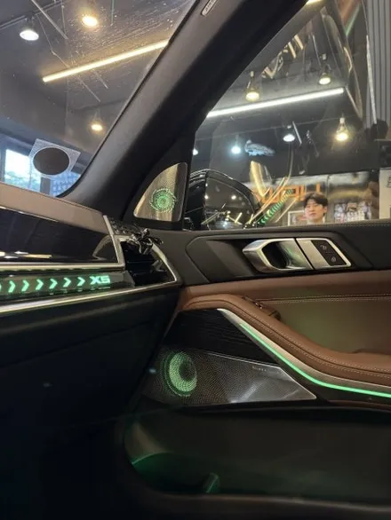 BMW X5 회오리스피커 bower&wilkins풀세트로 차량업그레이드 / 부산 동래, 양산