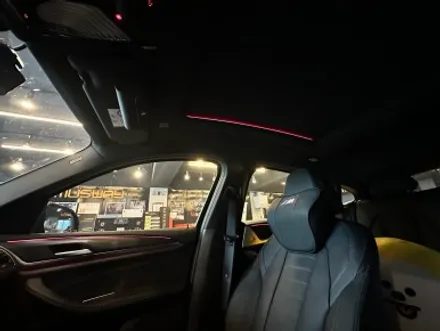 부산 BMW G02 X4 천장 루프 엠비언트 시공으로 실내 인테리어 분위기 살리기! / BMW / X4 (G02) / 부산 동래구
