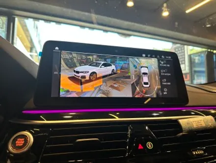 부산 BMW G30 530E 520i 520D 순정 어라운드뷰 서라운드뷰 크리스탈기어봉 아이드라이브(조그셔틀) 3종 세트 후기 ! / BMW / 5시리즈 (G30) / 부산 동래구