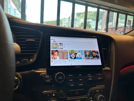 부산 기아 K5 9인치 카나로 XPLUS 안드로이드 올인원 시공으로 커진 화면으로 운전하기! :)
