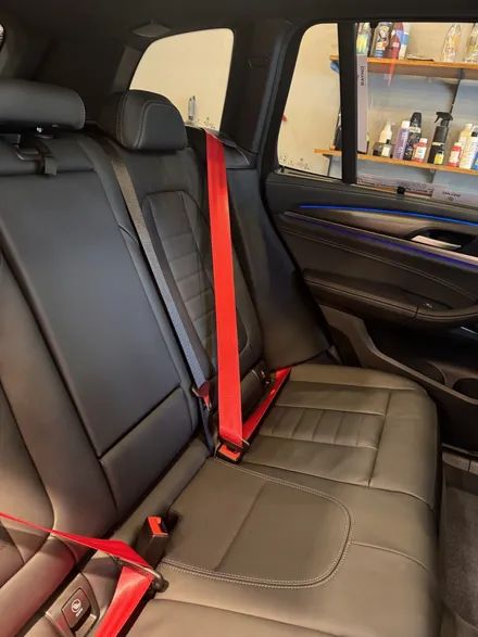 BMW 컬러 안전벨트 레드 컬러로 체인지! / 부산 동래, 양산