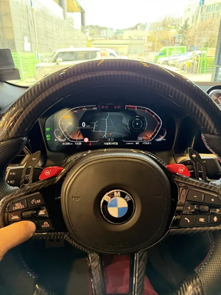 BMW G22 420I CS카본D컷 M핸들 M1M2 마그네틱패들시트로 M4부럽지않습니다 / 부산 동래, 양산
