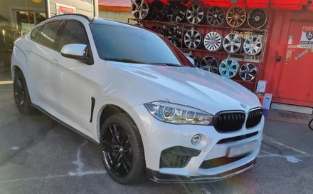 [파주휠복원]BMW X6 블랙유광 휠복원 / 파주,일산,포천