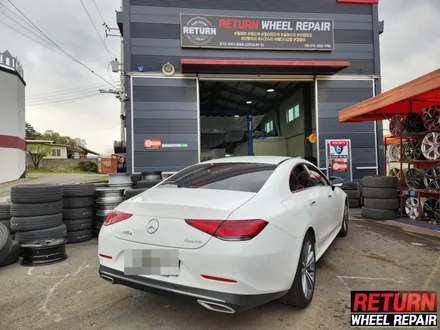 [파주휠복원] 벤츠 cls 400d 19인치 휠 복원 / 파주,일산,포천