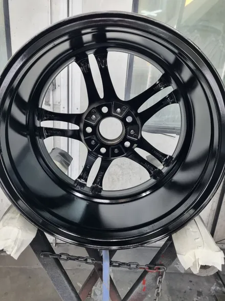[파주휠복원] BMW520d 고스트크롬 휠복원 / 파주,일산,포천