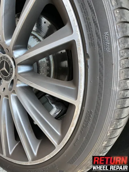 [파주휠복원] 벤츠 s400d 고스트크롬 휠 복원 / 파주,일산,포천