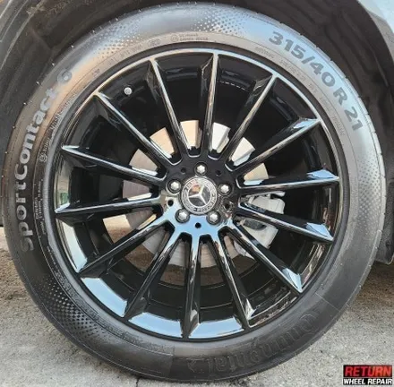 [파주휠복원] 벤츠 GLE450D 21인치 휠 복원 / 파주,일산,포천