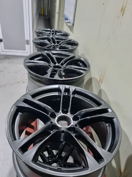 [파주휠복원] BMW520d 고스트크롬 휠복원 / 파주,일산,포천