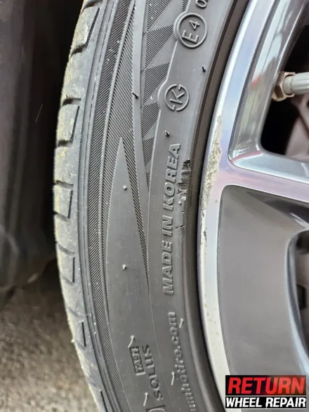 [파주휠복원] 벤츠 c43 amg 18인치 휠 복원&캘리퍼 도색 / 파주,일산,포천