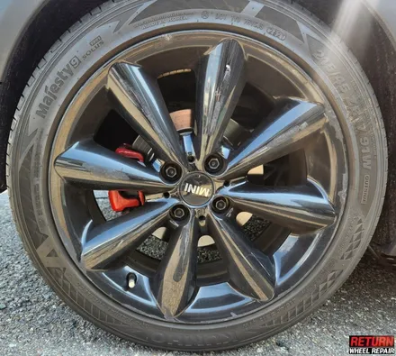 [파주휠복원] BMW 미니 쿠페S 17인치 휠 복원 / 파주,일산,포천