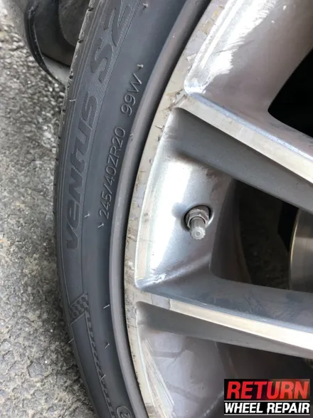 [파주휠복원] 벤츠 s400d 고스트크롬 휠 복원 / 파주,일산,포천