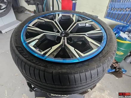 [파주휠복원] bmw i4 19인치 휠 복원 / 파주,일산,포천
