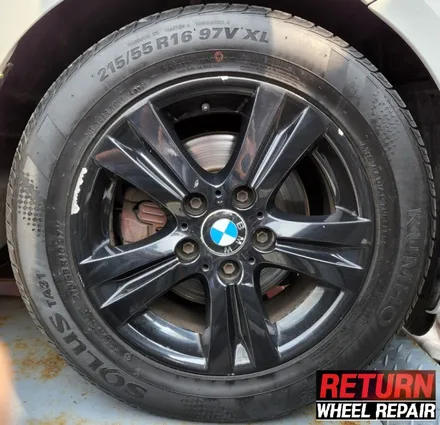 [파주휠복원] BMW 120d 16인치 실버 휠 복원 / 파주,일산,포천