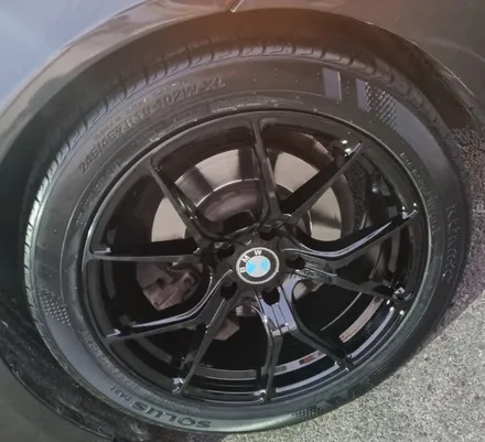 [파주휠복원] BMW520d 블랙유광휠복원&크렉수리 / 파주,일산,포천
