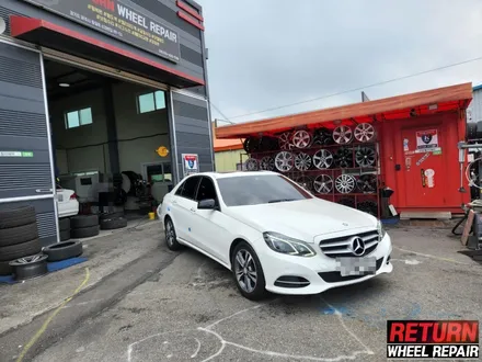 [파주휠복원] 벤츠 E220 17인치  휠 복원 / 파주,일산,포천