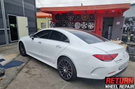 [파주휠복원] 벤츠 CLS400D 다이아몬드 컷팅 휠 복원 / 파주,일산,포천