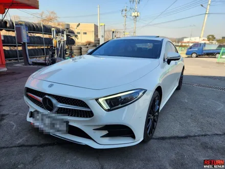 [파주휠복원]  벤츠 CLS 400d 20인치 휠 복원 / 파주,일산,포천