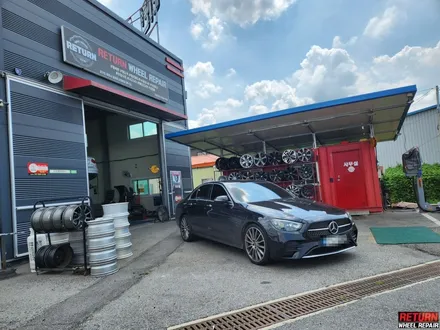 [파주휠복원] 벤츠 E350 20인치 휠 복원 / 파주,일산,포천