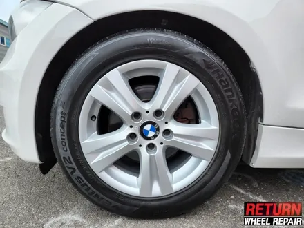 [파주휠복원] BMW 120d 16인치 실버 휠 복원 / 파주,일산,포천
