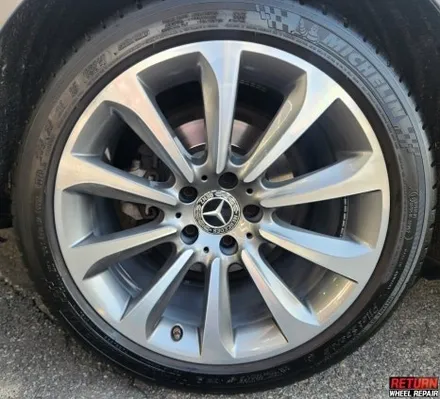 [파주휠복원] 벤츠 CLS250 18인치 휠 복원 / 파주,일산,포천