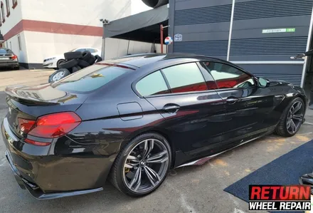 [파주휠복원]  BMW M6 블랙유광 휠 복원 / 파주,일산,포천