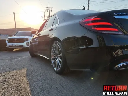 [파주휠복원] 벤츠 s400d 고스트크롬 휠 복원 / 파주,일산,포천