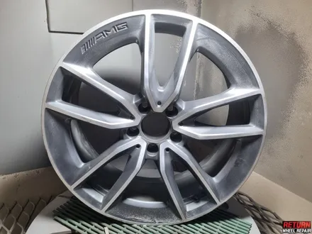 [파주휠복원] 벤츠 c43 amg 18인치 휠 복원&캘리퍼 도색 / 파주,일산,포천