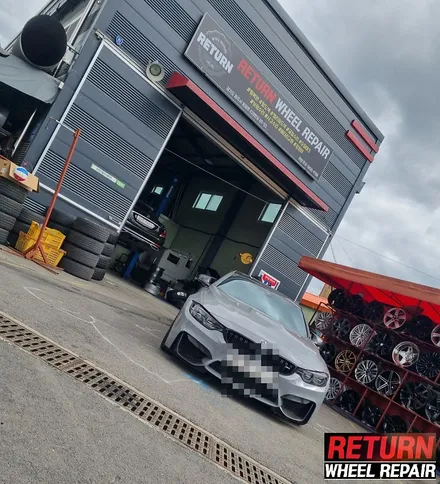 [파주휠복원] BMW m4 골드 휠 복원/레드캘 캘리퍼 도색 / 파주,일산,포천