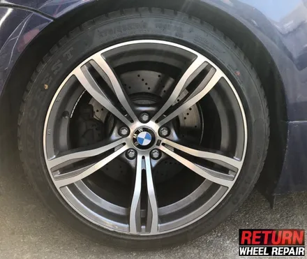 [파주휠복원] BMW m6 형광 휠 복원 / 캘리퍼레드 도장 / 파주,일산,포천