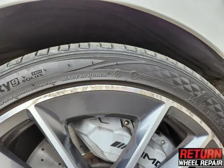[파주휠복원] 벤츠 c43 amg 18인치 휠 복원&캘리퍼 도색 / 파주,일산,포천