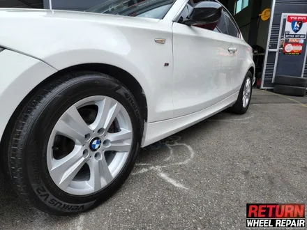 [파주휠복원] BMW 120d 16인치 실버 휠 복원 / 파주,일산,포천