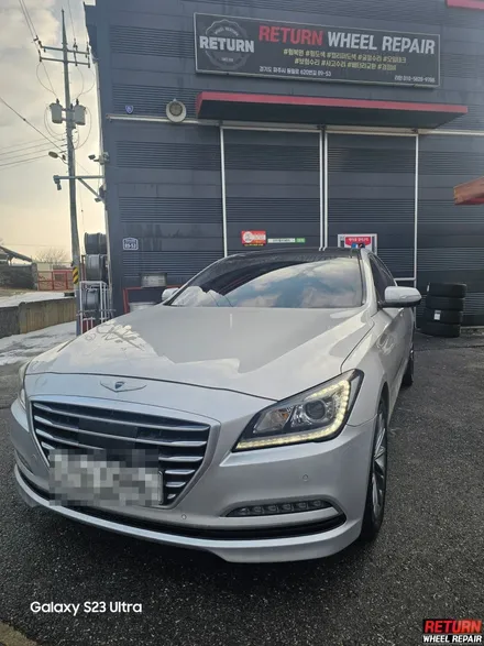 [파주휠복원] 제네시스 G330 18인치 휠 복원 / 파주,일산,포천