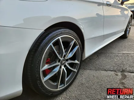 [파주휠복원] 벤츠 c43 amg 18인치 휠 복원&캘리퍼 도색 / 파주,일산,포천