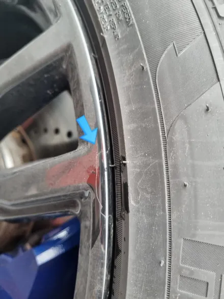 [파주휠복원]BMW X6 블랙유광 휠복원 / 파주,일산,포천