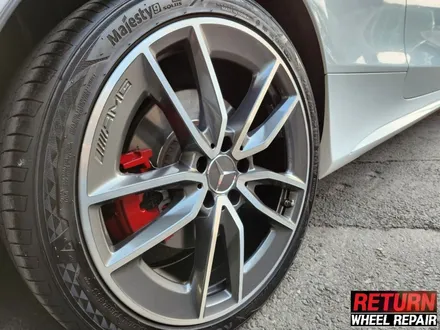[파주휠복원] 벤츠 c43 amg 18인치 휠 복원&캘리퍼 도색 / 파주,일산,포천