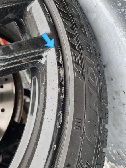 [파주휠복원]BMW X6 블랙유광 휠복원 / 파주,일산,포천