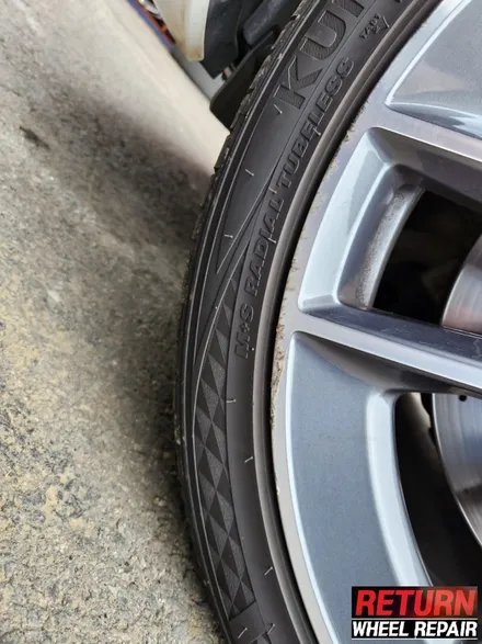 [파주휠복원] 벤츠 c43 amg 18인치 휠 복원&캘리퍼 도색 / 파주,일산,포천