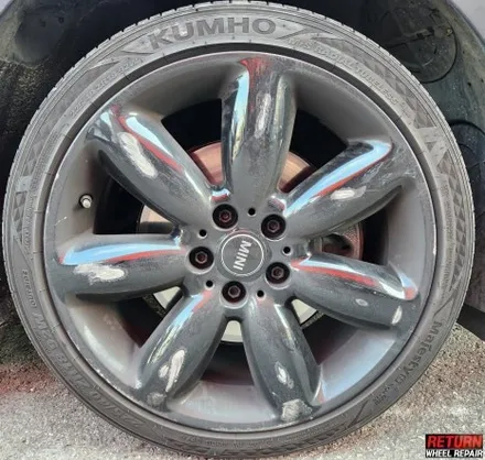 [파주휠복원] bmw 미니 클럽맨 18인치 휠복원 / 파주,일산,포천