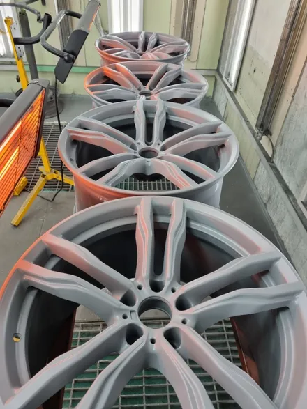 [파주휠복원]BMW X6 블랙유광 휠복원 / 파주,일산,포천