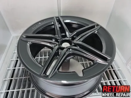 [파주휠복원] 벤츠A45AMG 블랙유광 분체도장 휠 복원 / 파주,일산,포천