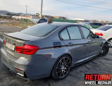 [파주휠복원] BMW M3 다이아몬드컷팅 휠 복원 / 파주,일산,포천